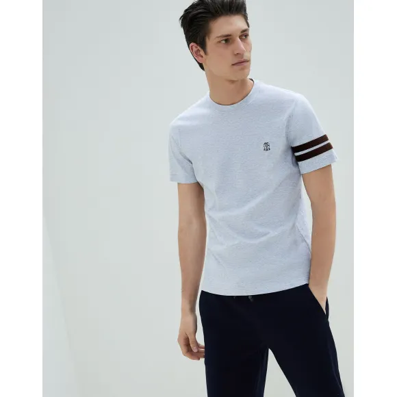 布内罗·古奇拉利/Brunello Cucinelli 绒布T恤 (192M0T611349G) - 男款 旅行物品