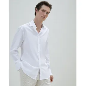 布内罗·古奇拉利/Brunello Cucinelli 法式领衬衫 (192M0UC41718) - 男款 衬衫