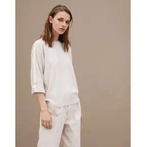 布内罗·古奇拉利/Brunello Cucinelli 圆领针织衫 (192M12162400) - 女款 针织衫