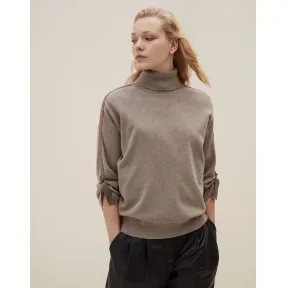 布内罗·古奇拉利/Brunello Cucinelli 高领针织衫 (192M12162404) - 女款 针织衫