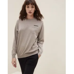 布内罗·古奇拉利/Brunello Cucinelli 圆领针织衫 (192M12163200) - 女款 针织衫