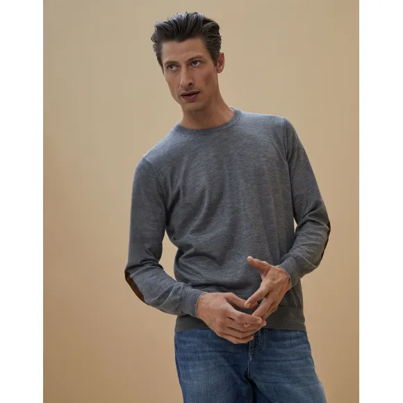 布内罗·古奇拉利/Brunello Cucinelli 圆领针织衫 (192M2300150) - 男款 针织衫