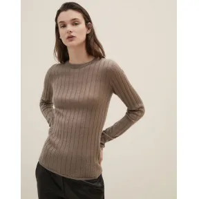 布内罗·古奇拉利/Brunello Cucinelli 圆领针织衫 (192M2J183500) - 女款 针织衫