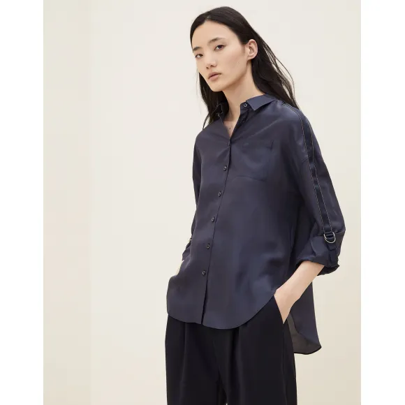 布内罗·古奇拉利/Brunello Cucinelli 丝质衬衫 (192MA929NU206) - 女款 衬衫