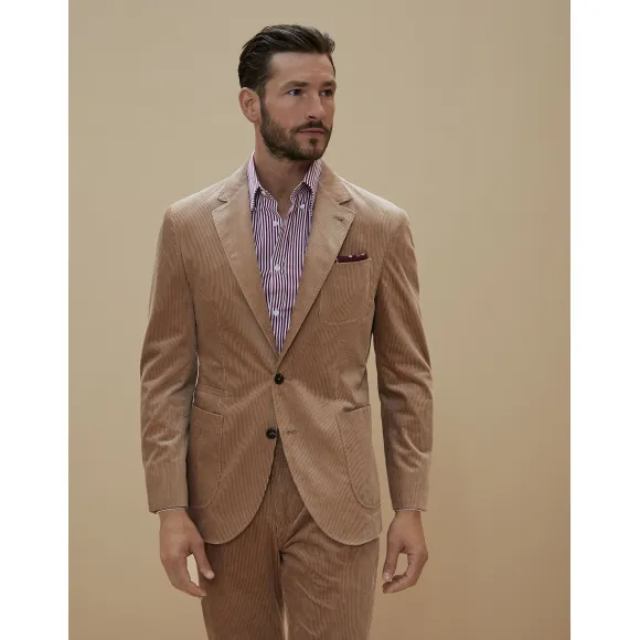 布内罗·古奇拉利/Brunello Cucinelli 单排扣夹克 (192ML4637BND) - 男款 夹克