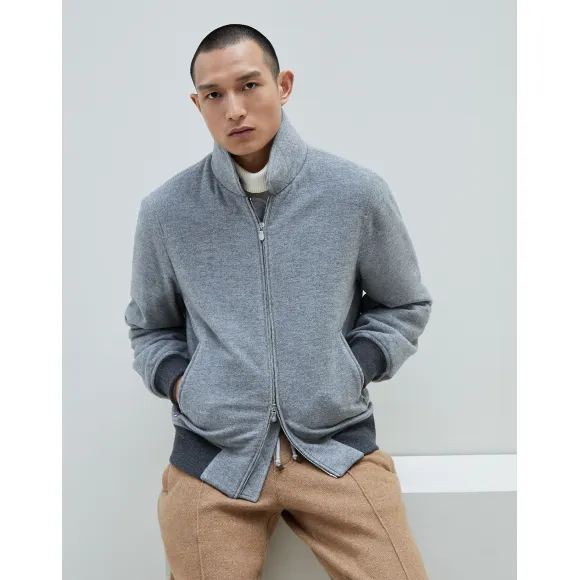布内罗·古奇拉利/Brunello Cucinelli 飞行夹克 (192ML4696393) - 男款 外套和夹克