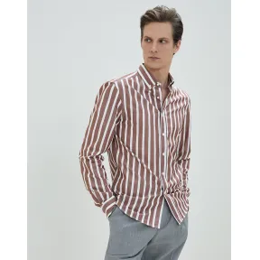 布内罗·古奇拉利/Brunello Cucinelli 扣角领 (192MN6333008) - 男款 衬衫
