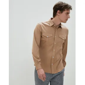 布内罗·古奇拉利/Brunello Cucinelli 休闲衬衫 (192MTS446608) - 男款 衬衫