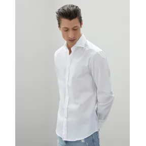 布内罗·古奇拉利/Brunello Cucinelli 法式领衬衫 (201M0UC41718) - 男款 衬衫
