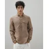 布内罗·古奇拉利/Brunello Cucinelli 休闲衬衫 (201MD6983038) - 男款 衬衫