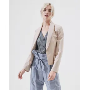 布内罗·古奇拉利/Brunello Cucinelli 皮革 (201MPTAN8863) - 女款 外套和夹克