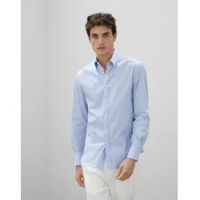 布内罗·古奇拉利/Brunello Cucinelli 扣角领 (201MW6051716) - 男款 衬衫