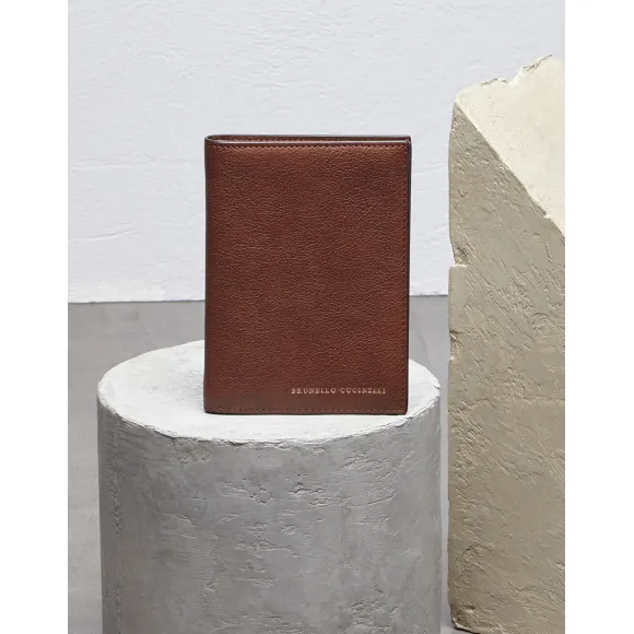 布内罗·古奇拉利/Brunello Cucinelli 护照夹 (201MWRXU371) - 男款 小皮件