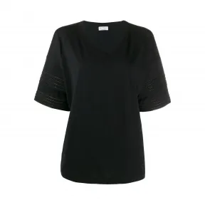 布内罗·古奇拉利/Brunello Cucinelli 水钻镶嵌T恤 M0045BQ502C101