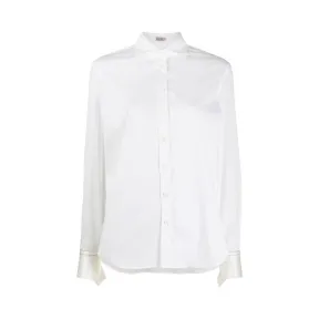 布内罗·古奇拉利/Brunello Cucinelli 珠饰细节衬衫 M0091MD616C159