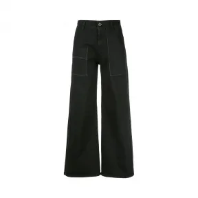 布内罗·古奇拉利/Brunello Cucinelli 阔腿牛仔裤 M0H43P5467C101