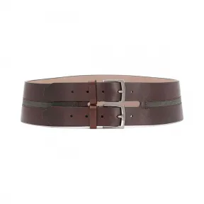 布内罗·古奇拉利/Brunello Cucinelli 双带拼接腰带 M0ITHC705C7586