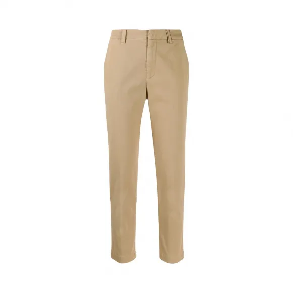 布内罗·古奇拉利/Brunello Cucinelli 露踝锥形裤 M0V23P5398C9320