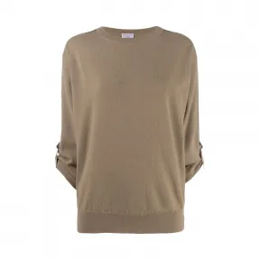 布内罗·古奇拉利/Brunello Cucinelli 扣环细节毛衣 M12162400C9330