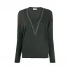 布内罗·古奇拉利/Brunello Cucinelli V领套头衫 M13821702C055