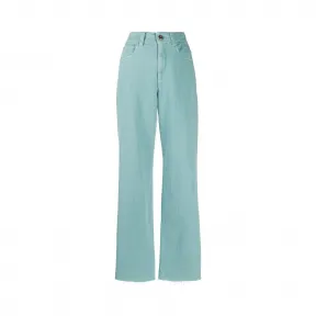 布内罗·古奇拉利/Brunello Cucinelli 高腰阔腿牛仔裤 M293PP5529C9404