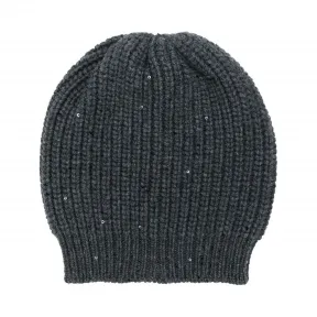 布内罗·古奇拉利/Brunello Cucinelli chunky knit beanie M32373999C2803