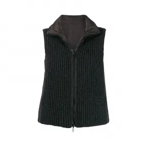 布内罗·古奇拉利/Brunello Cucinelli 嵌花针织马甲 M52570006CE928