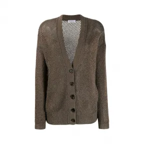 布内罗·古奇拉利/Brunello Cucinelli 针织斜纹布开衫 M8R580706CV768