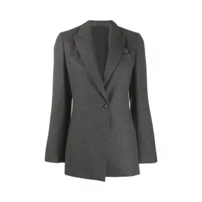 布内罗·古奇拉利/Brunello Cucinelli 长款西装夹克 MA1508109C059