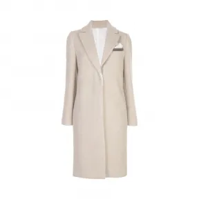 布内罗·古奇拉利/Brunello Cucinelli 单排扣中长大衣 MB5329417C102