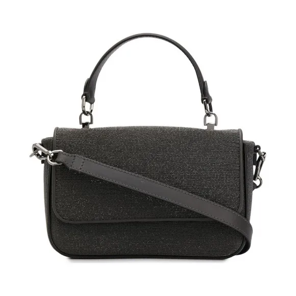 布内罗·古奇拉利/Brunello Cucinelli Monili 镶嵌迷你手提包 MBMON2081C2355