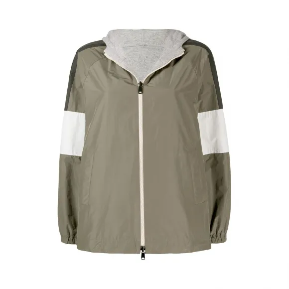 布内罗·古奇拉利/Brunello Cucinelli 双面连帽夹克 MF527EW806CD706