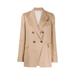 布内罗·古奇拉利/Brunello Cucinelli 直筒搭扣西装夹克 MF5858947C7908