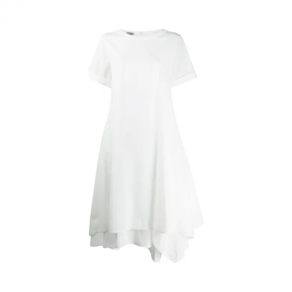 布内罗·古奇拉利/Brunello Cucinelli 层搭伞形连衣裙 MH127A4534C600