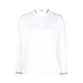 布内罗·古奇拉利/Brunello Cucinelli 串珠刺绣衬衫 MP091NT806CY803