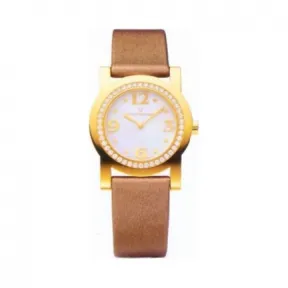 宝齐莱/Carl F. Bucherer 白蒂诗系列 18k黄金 石英机芯 女表 00.10510.01.76.11