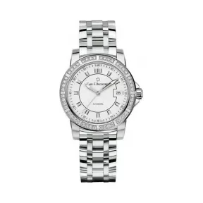 宝齐莱/Carl F. Bucherer 柏拉维系列 精钢镶钻 自动机械机芯 男表 00.10617.08.23.31