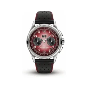 宝齐莱/Carl F. Bucherer 传承系列 年历双盘计时码表城市版 巴塞尔 精钢 41MM 自动机械机芯 男表 00.10803.08.92.87