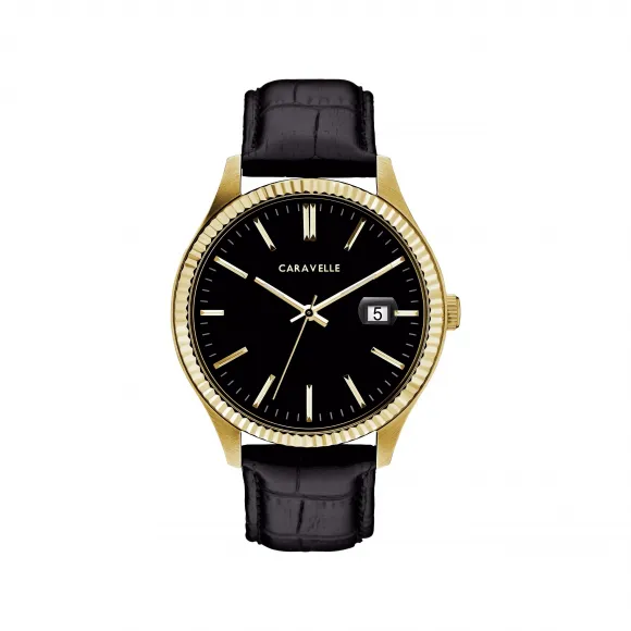 宝路华/Bulova Caravelle系列 41 MM 不锈钢 石英机芯 手表 44B118