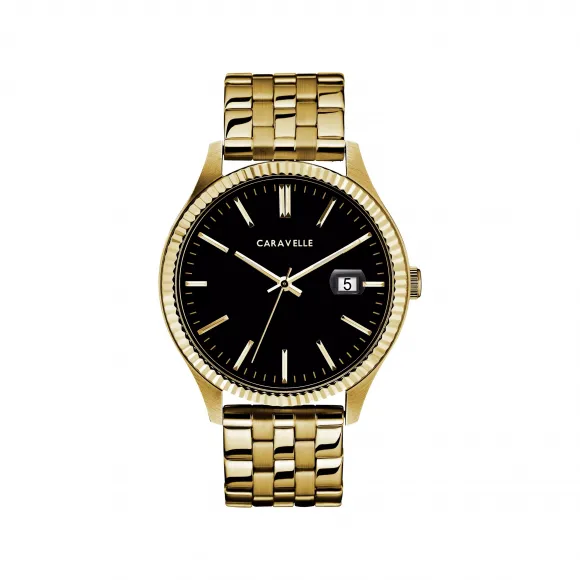 宝路华/Bulova Caravelle系列 41 MM 不锈钢 石英机芯 手表 44B121