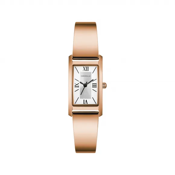 宝路华/Bulova Caravelle系列 18 MM 不锈钢 石英机芯 手表 44L264