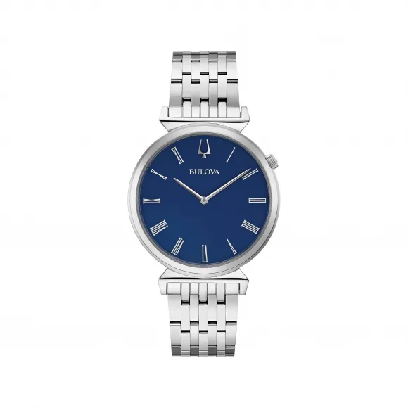 宝路华/Bulova  38 MM 不锈钢 石英机芯 手表 96A233