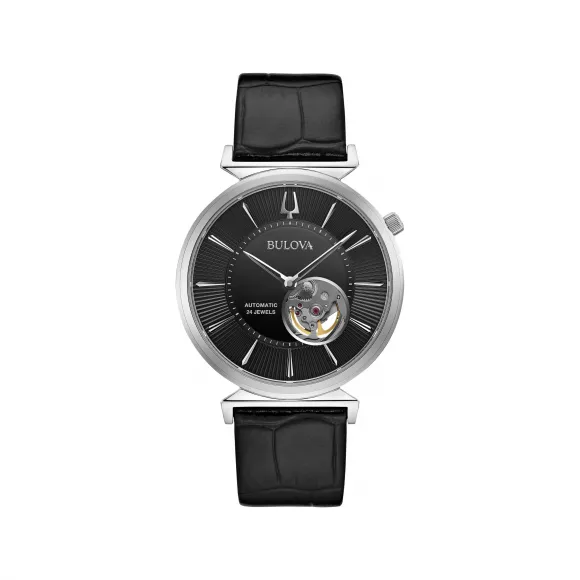 宝路华/Bulova Classic 系列 40 mm 不锈钢 自动机械机芯 男表 96A234