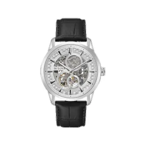 宝路华/Bulova Classic Automatic 系列 43 mm 不锈钢 自动机械机芯 男表 96A266