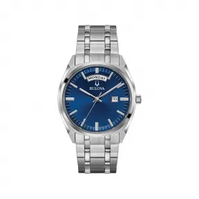 宝路华/Bulova Classic 系列 39 mm 不锈钢 石英机芯 男表 96C125