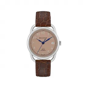 宝路华/Bulova  34.4 MM 不锈钢 自动机械机芯 手表 96M154