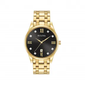 宝路华/Bulova  40 MM 不锈钢 石英机芯 手表 97D108