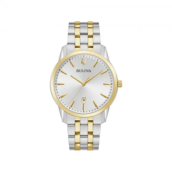 宝路华/Bulova  40 MM 不锈钢 石英机芯 手表 98B385