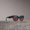 博百利/Burberry 女士 方框太阳眼镜 (海军蓝) 40584241