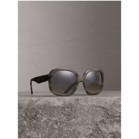 博百利/Burberry 女士 方框太阳眼镜 (灰色) 40665571